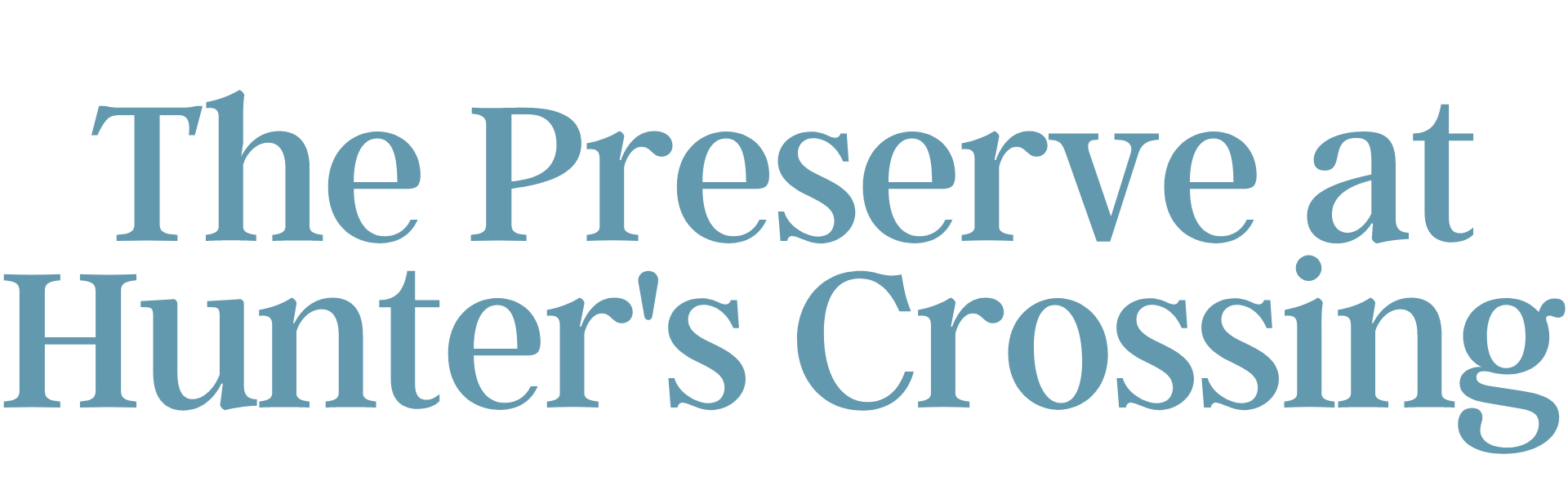 The Preserve at Hunters Crossing logo